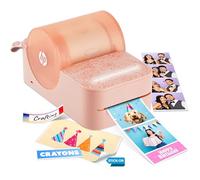 HP Sprocket Panorama Instant Color Label & Smartphone Photo Printer-Portable-Personalize Prints 2 Inch x.5 Inch-9 Inch on Zink Sticky-Back Photos -Create Photobooth Strips, Custom Designs in App -Pink