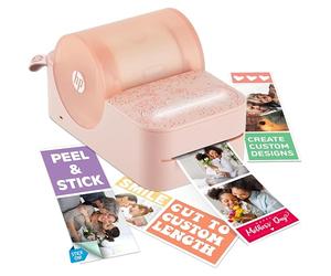 HP Sprocket Panorama Instant Color Label & Smartphone Portable Photo Printer, 2x.5-9 inch (5x1.3-23 cm) Zink Sticky-Back Photos, Create Photobooth Strips & Custom Designs in App, For Home Use, Pink