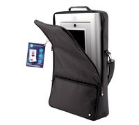 HP Sprocket Photobooth Carrying Case - Padded with Removable Shoulder Strap & Front Zipper Pocket (Black)