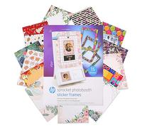 HP Sprocket Photobooth Sticker Frames - 15-Pack of Custom Adhesive Stickers Exclusively for Use Sprocket Photobooth