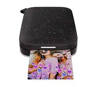 HP Sprocket Portable Photo Printer (Black Noirl) Instantly Prints ZINK 2x3" Sticky-Backed Photos from your iOS and Android Device