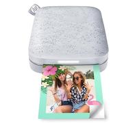 HP Sprocket Portable Photo Printer (Luna Pearl) Instantly Prints ZINK 2x3 Sticky-Backed Photos from your iOS & Android Device