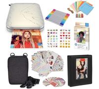 HP Sprocket Select 2.3x3.4 Portable Instant Photo Printer for Android and iOS Devices (Eclipse) Starter Bundle