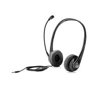 HP Stereo 3.5 mm headset, Black