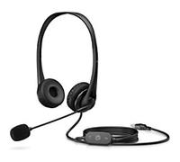 HP Stereo USB Headset G2 Headset Black