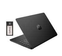 HP Stream 14" HD BrightView Laptop, Intel Celeron N4120, 32GB RAM, 288GB Storage (128GB eMMC + 160GB SSD Docking Station Set), Intel UHD Graphics, HD Webcam, Wi-Fi, 1 Year Office 365, Win 11 S, Black