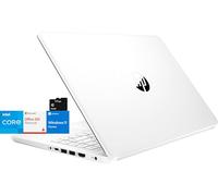 HP Stream 14 Laptop, Intel Celeron Core, 8 GB RAM, 64 GB Storage, 14” HD Anti-Glare Display, Windows 11, Long Battery Life, Thin & Portable, Includes 1-Year Microsoft 365, TiTac, White