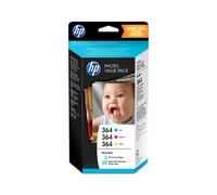 HP T9D88EE#301/364 Ink cartridge multi pack C,M,Y +50 sheet Photopaper