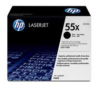 HP Toner Cartridge HP 55X Black High Yield 12500 Page CE255X
