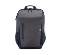 HP Travel 18L Laptop Backpack 15.6 Inch Grey Padded Expandable Work Bag Office