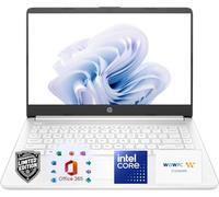 HP Ultrabook Laptop with Copilot AI • 2026 Edition • Latest Intel 4-Core N150 CPU • 16GB RAM • 128GB SSD • Microsoft Office 365 Included • Thin & Portable • Windows 11 no Mouse | Everyday Laptop