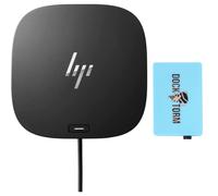HP USB-C Essential Dock G5 (1 SuperSpeed USB Type-C; 2 USB Type-A; 1 audio jack; 2 DisplayPort 1.4; 1 HDMI 2.0; 1 RJ-45; 2 SuperSpeed USB Type-A (char