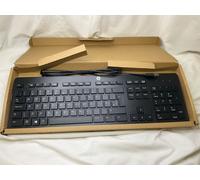 HP USB Slim Black Keyboard Windows UK 803181-031