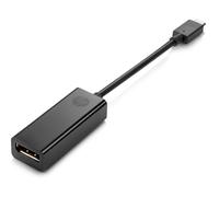 HP USB-C To Displayport Adapter N9K78AA Black