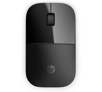HP Z3700 Black 2.4 GHz USB Slim Wireless Mouse with Blue LED 1200 DPI Optical Sensor, Up to 16 Months Battery Life