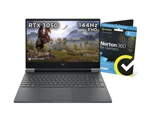 HP Victus 15.6in i5 16GB 512GB RTX3050 Gaming Laptop Bundle
