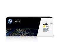 HP W2012A 659A Original LaserJet Toner Cartridge, Yellow, Single Pack | 13000 page yield with ColorSphere 3 technology and 659A yellow toner for M776dn, M776z and M856dn