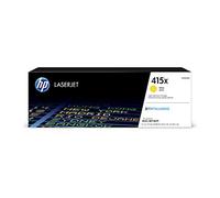 HP W2032X 415X High Yield Original LaserJet Toner Cartridge, Yellow, Single Pack
