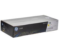 HP W2072A 117A Original Laser Toner Cartridge, Yellow, Single Pack Yellow Cartri