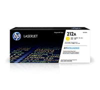 HP W2122A 212A Original LaserJet Toner Cartridge, Yellow, Single Pack, Standard