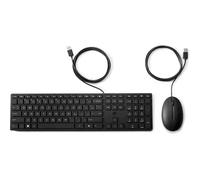 HP Wired Desktop 320MK Mouse and Keyboard. Connectivity technology: Wired Device interface: USB Keyboard key switch: Membrane. Product colour: Black. Mouse included