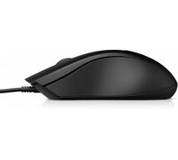 HP Wired Mouse 100 Wired Black 6VY96AA