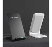 HP Wireless Charger, 15W Fast Wireless Charging Stand for Samsung Galaxy S24/S23/S22/S21/S20/S10/S9+/S9/S8/S7 Note 20/10, 7.5W for iPhone 15/14/13/12/11/SE 2020/X/XS/XR/8/8P and Qi-Enabled Phone