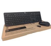 HP Wireless Keyboard and Mouse Combo Slim design 10m QWERTY INT US Windows 11