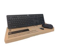 HP Wireless Keyboard Mouse Set Slim Quiet Keys USB QWERTY EU/US Windows 10 11