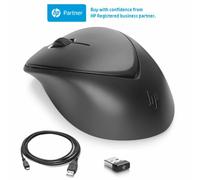 HP Wireless Premium Mouse Ambidextrous Laser RECHARGEABLE 1200 DPI Fr PC Laptop