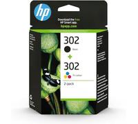 HP 302 2-pack Black/Tri-color Original Ink Cartridges