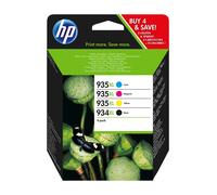 HP X4E14AE/934XL/935 Ink cartridge multi pack Bk.C.M.Y 1000pg + 3x825p