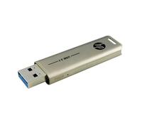 HP x796w USB 3.1 Flash Drive 256GB, Push and Pull design, Metallic finish