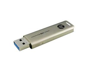 HP x796w USB 3.1 Flash Drive 32GB, Push and Pull design, Metallic finish