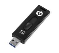 HP x911w USB SSD 3.2 Flash Drive 512GB, 410MB/s Read Speed, 300MB/s Write Speed, Push and Pull design