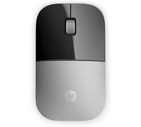 HP Z3700 Silver 2.4 GHz USB Slim Wireless Mouse with Blue LED 1200 DPI Optical S