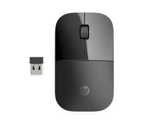 HP Z3700 Wireless Mouse | Black | Slim | Multi-OS & Device Compatibility | 2.4 GHZ Connectivity | Multi-Surface Technology | Blue LED 1200 dpi Optica