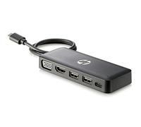 HP Z9G82AA USB-C Travel HUB Mobile Device Dock Station - Black