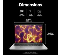 HP ZBook Fury G11 Intel® Core™ i9 i9-14900HX Mobile workstation 40.6 cm (16") WUXGA 64 GB DDR5-SDRAM 1 TB SSD NVIDIA Quadro RTX 5000 Wi-Fi 7 (802.11be) Windows 11 Pro AI PC, AI Workstation Silver