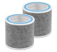 HP102 Replacement Filter 2 Pack， Compatible for Shark，， HP100 HP102, HP102PET & HC450, HC451, HC452, HC455 Air Purifier