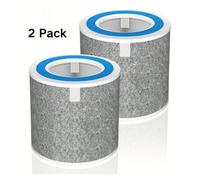 HP102 Replacement Filter,Compatible With Shark, Air Purifier HP100,HP102 Models HC450,HC451,HC452,HC455,H13 True HEPA(2pcs)