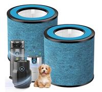 HP152 NeverChange Filter Compatible with Shark HP152 HP153 NeverChange Air Purifier HP100, HP102, HP102PET, HP102PETBL, HP132, HC450, HC451, HC452, HC455 HEPA For 99.97% Particles Part # HE15FKPET