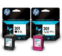 HP301 Tri-Colour & Black Original HP Printer Ink Cartridges
