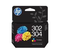 HP302 / HP304 B7RT6AE Colour Original HP Ink Cartridge