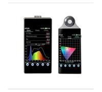 HP320/330 Handheld Spectrum Analyzer 380~780nm High Precision Spectral Illuminometer Lab Color Temperature Wavelength Irradiator Easy Data Reading(HP330)