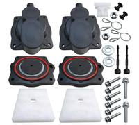 HP60/80 Air Pump Rebuild Complete Kit Fit for Hiblow HP 80, HP 60 Aerators, with 1 White Switch by Acupress