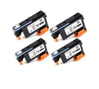 HP70 Print HeadC9404A C9405A C9406A C9407A Compatible For HP Designet Z2100 Z3100 Z3200 Z5200Z5400 Printer 70 Head(1 SET (4 PCS))