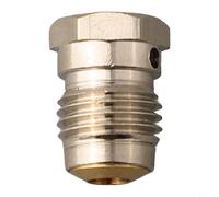HPA/CO2 Tank Regulator Valve Rupture Disc Set, Brass Safety Burst Disks 1.8K/3K/5K/6K/7.5K for Compressed Air Systems, Black/Silver Variants(3000psi)