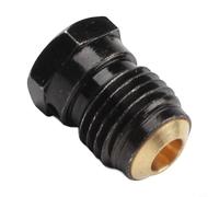 HPA/CO2 Tank Regulator Valve Rupture Disc Set, Brass Safety Burst Disks 1.8K/3K/5K/6K/7.5K for Compressed Air Systems, Black/Silver Variants(1800psi)