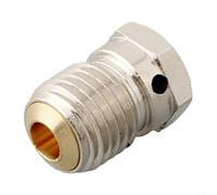HPA/CO2 Tank Regulator Valve Rupture Disc Set, Brass Safety Burst Disks 1.8K/3K/5K/6K/7.5K for Compressed Air Systems, Black/Silver Variants(6000psi)
